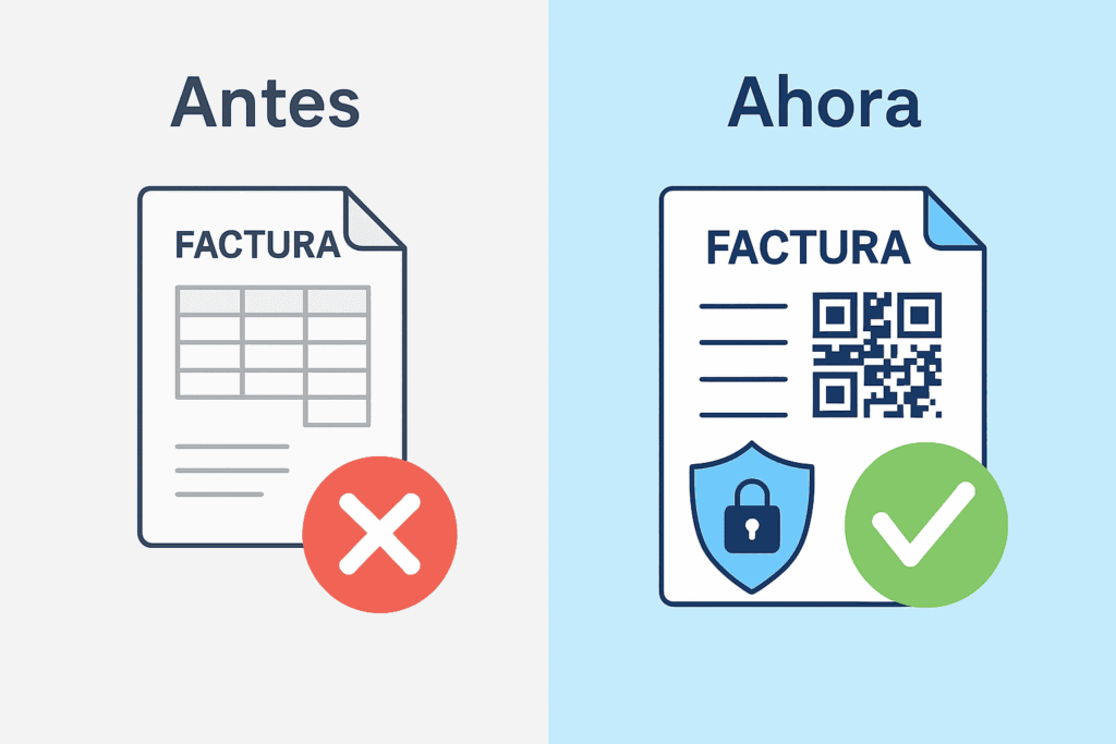 Con verifactu las facturas word y excel ya no sirven